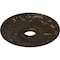 Ekena Millwork Kent Ceiling Medallion (Fits Canopies up to 5"), 18"OD x 3 1/2"ID x 1 1/4"P, Stone Hearth Crackle CM18KESHC - alternate 2